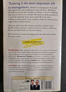 Book - Management Thoughts
