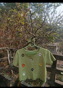 Easthetic Crop Top💚