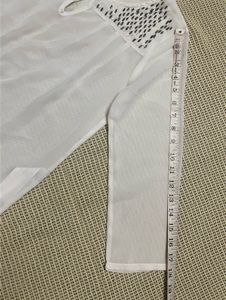 White Embroidered Top