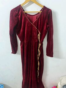 Velvet Designer Kurta