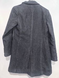 Elegant Wool Blend Overcoat