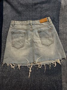 Indigo Denim Skirt