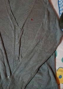 Unisex Polo Cardigan