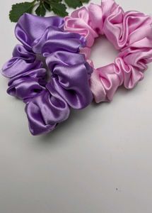 Satin Scrunchie Set
