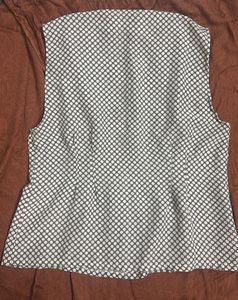 Polka Dot Button-Up Top