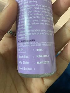 Menstrual Cup And Intimate Wash