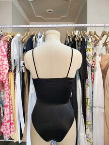Sleek Black Bodysuit