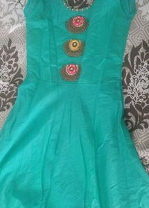 Blue Anarkali Dress