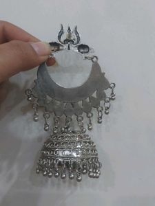 Yellow Jhumka Earrings