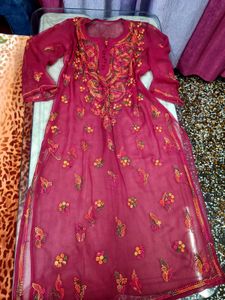 chikankari kurta
