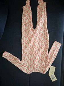 new with tag Floral Print Baby Romper