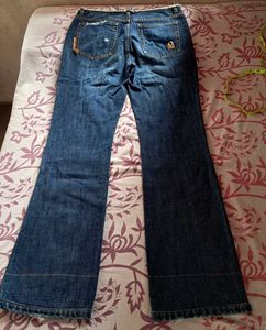 Distressed Flare Jeans