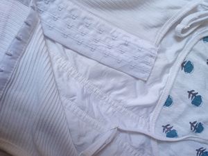 White Corset Tank Top