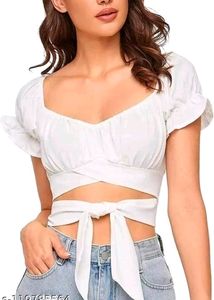 White Crop Top