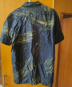 Men's Patterned Short Sleeve Shirt