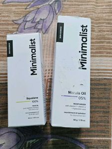 Minimalist Squalane & Marula Oil