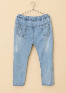 Stylish Tie-Waist Denim Pants