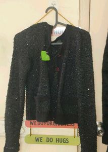 🖤 Black Shimmer Cardigan 🖤