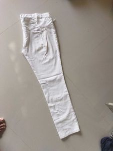 Mens White Jeans