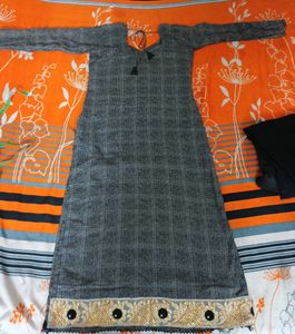 churidar kurti dupatta set for women