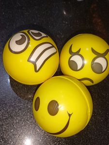 Cute Squishy Emoji Balls