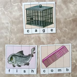 Four Letter Word Building Puzzel