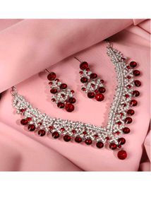 Elegant AD Necklace & Earring Set
