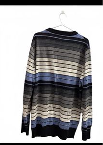 Striped WOTEMO Pullover Sweater