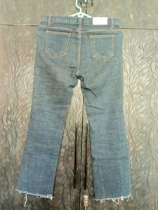 Blue Low Waist Jeans