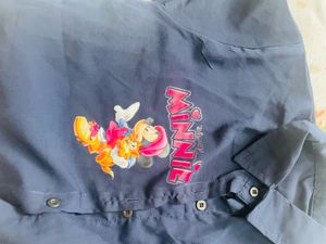 Disney Minnie Mouse Button-Down