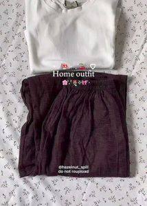 Cute Homewear Cord Set ✨🐼🦩