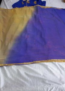 Royal Blue Kurti With Dupatta