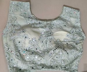 New Party Wear Pista Colour Indo Western Lehnga