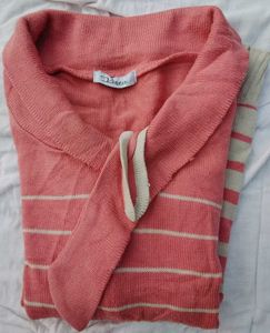 Striped Knit Sweater