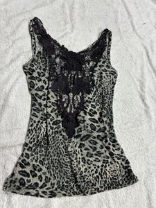 Animal Print Tank Top