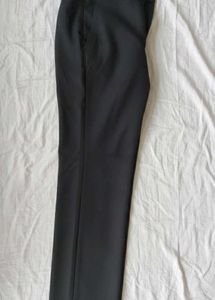 Black Straight Leg Trousers