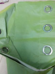 Green Fabric Piece