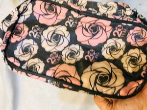 Floral Print Pouch