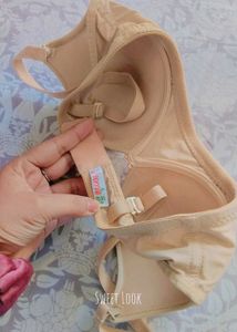 Beige Bra with Soft Padding