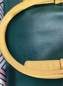 New Classy Green And Beige Handbag