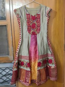 Rust Colour Kurta Set