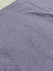 Aurelia Purple Striped Cotton Mix Kurta
