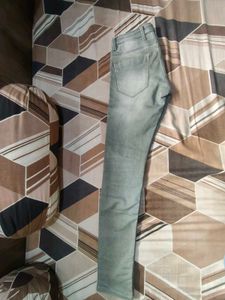 Stylish Grey Denim Jeans