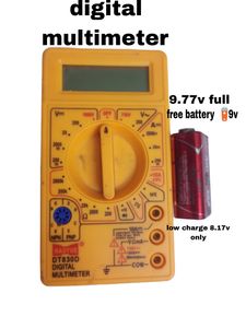 Digital Multimeter Get Extra Free 🆓🆓🆓