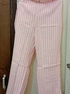 Pink Floral Kurta pant set Size M And L Available
