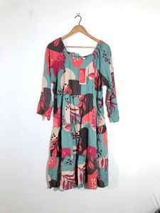 Multi Colour Printed Dress(Women’s)