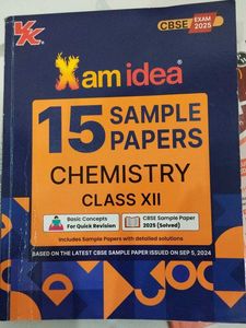 Class 12th Chemistry Xam Idea practice papers
