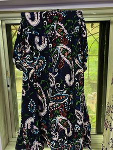 Paisley Print Dress