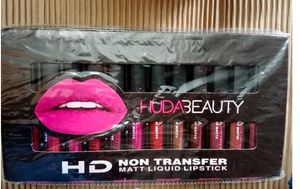 Huda beauty Liquid Matte 12 Piece Lipstick