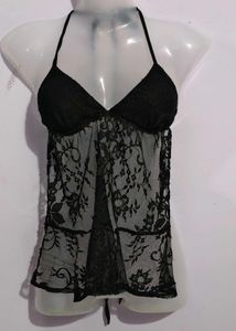 Y2K BACKLESS TOP